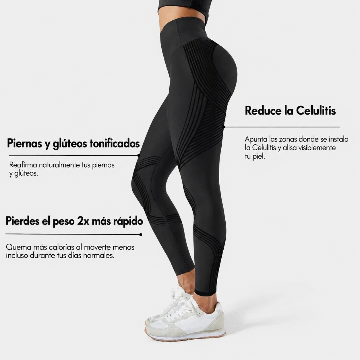 Vélora™ – Leggings anticelulíticos moldeadores 3D